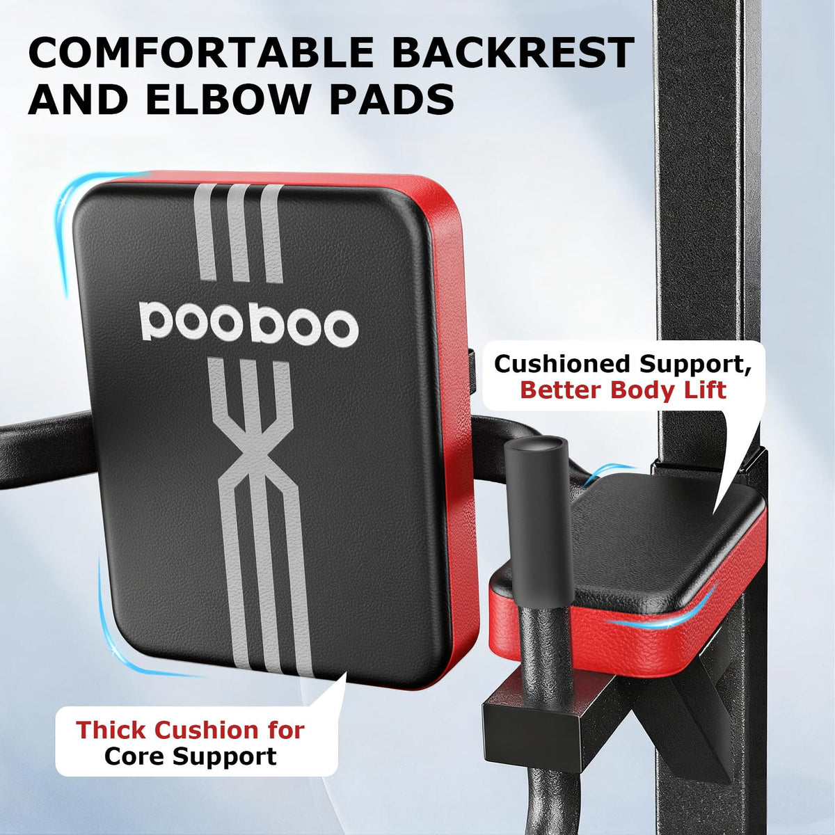 450LB Adjustable Power Tower with Pull-Up & Dip Station