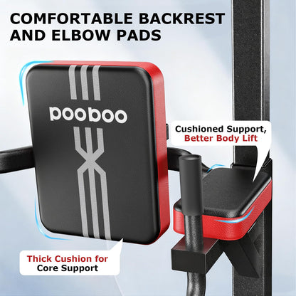 450LB Adjustable Power Tower with Pull-Up & Dip Station