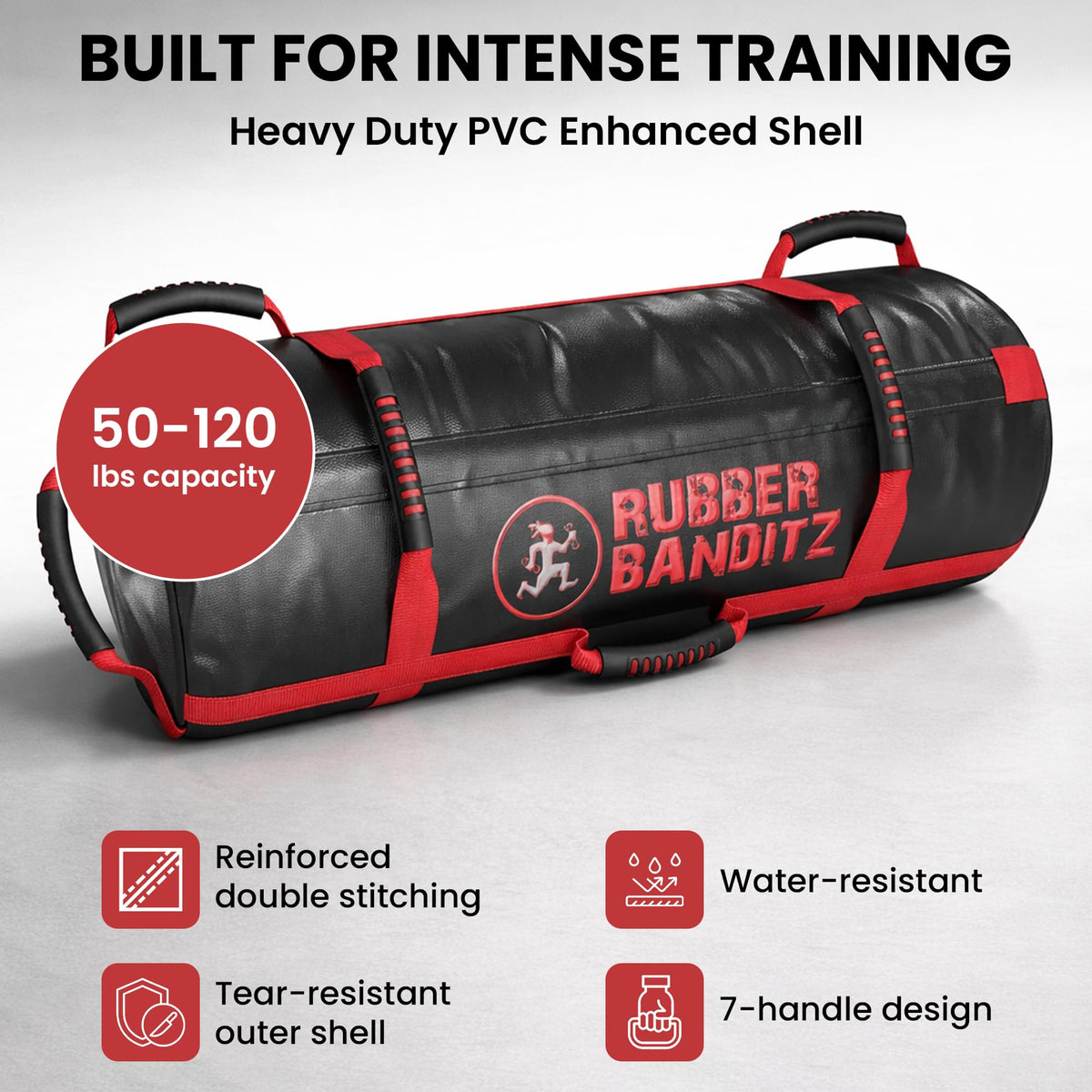 Heavy-Duty Training Sandbag for Strength & Conditioning