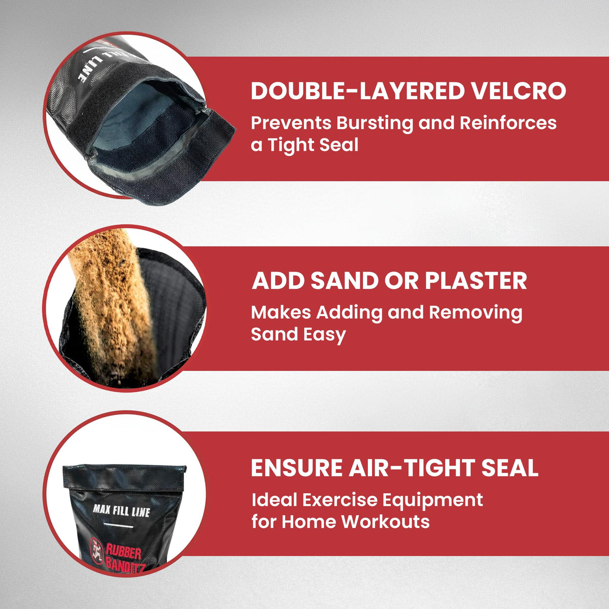 Heavy-Duty Training Sandbag for Strength & Conditioning
