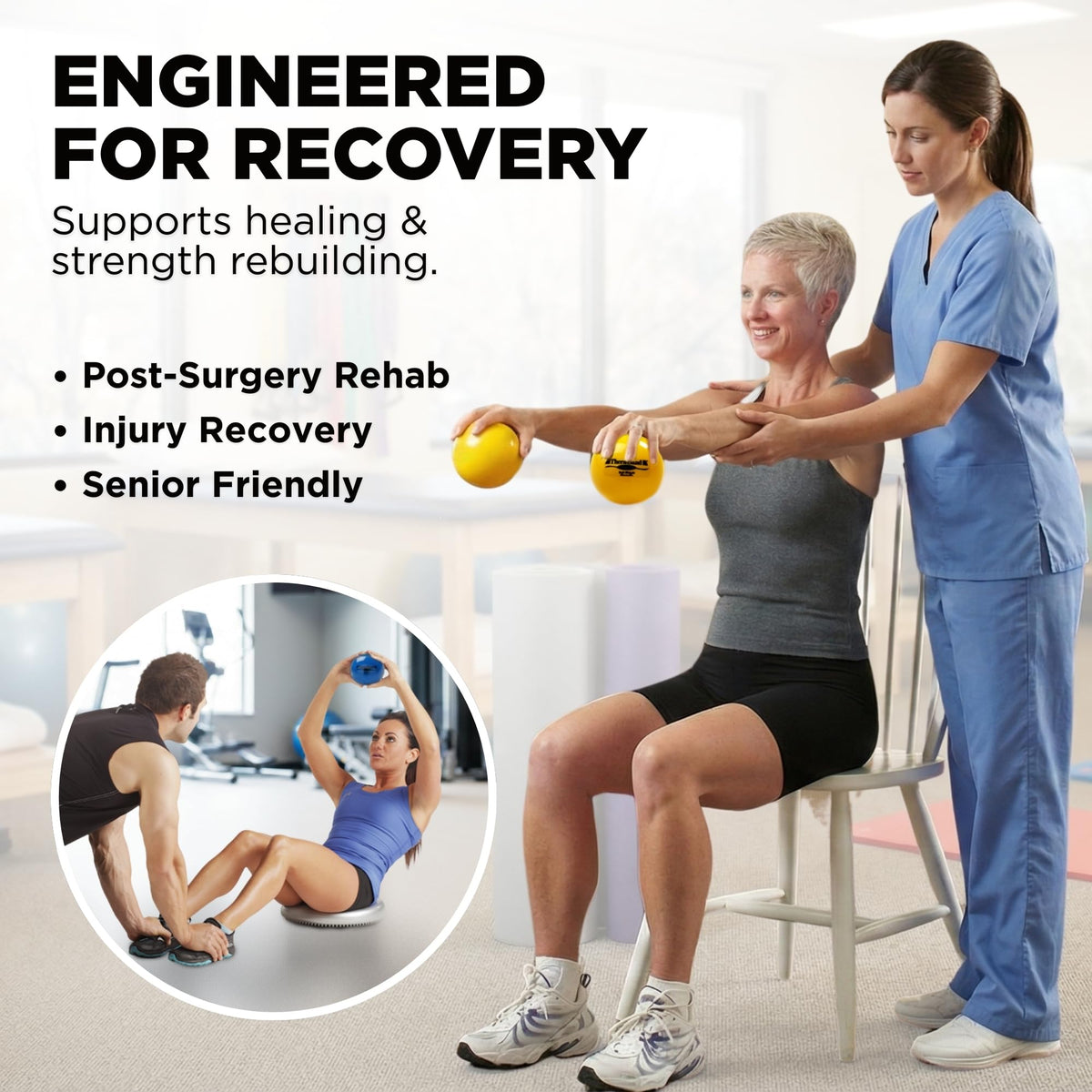 Soft Weighted Ball for Strength & Rehab Training