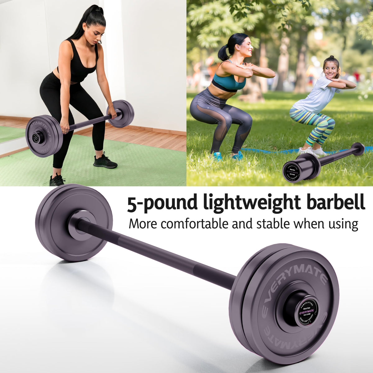 5LB Mini Barbell for Beginner Strength Training