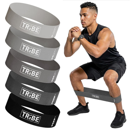 Fabric Resistance Band Set for Legs & Glutes