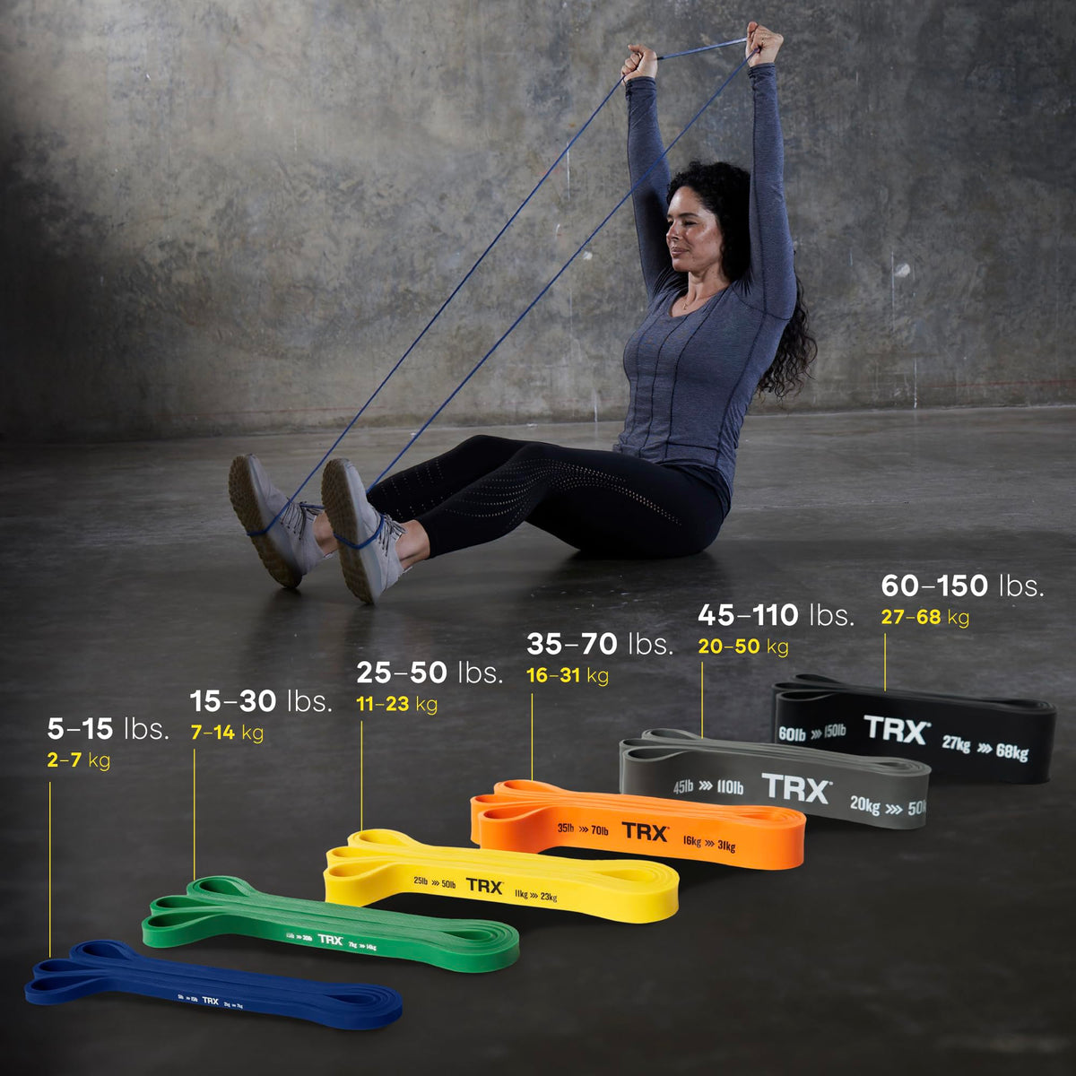 Resistance Band Set for Full-Body Strength Training