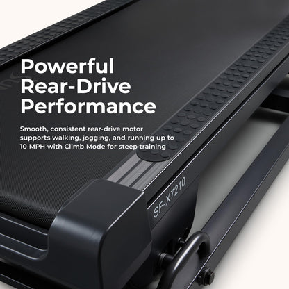 Performance Treadmill with Auto Incline & Decline