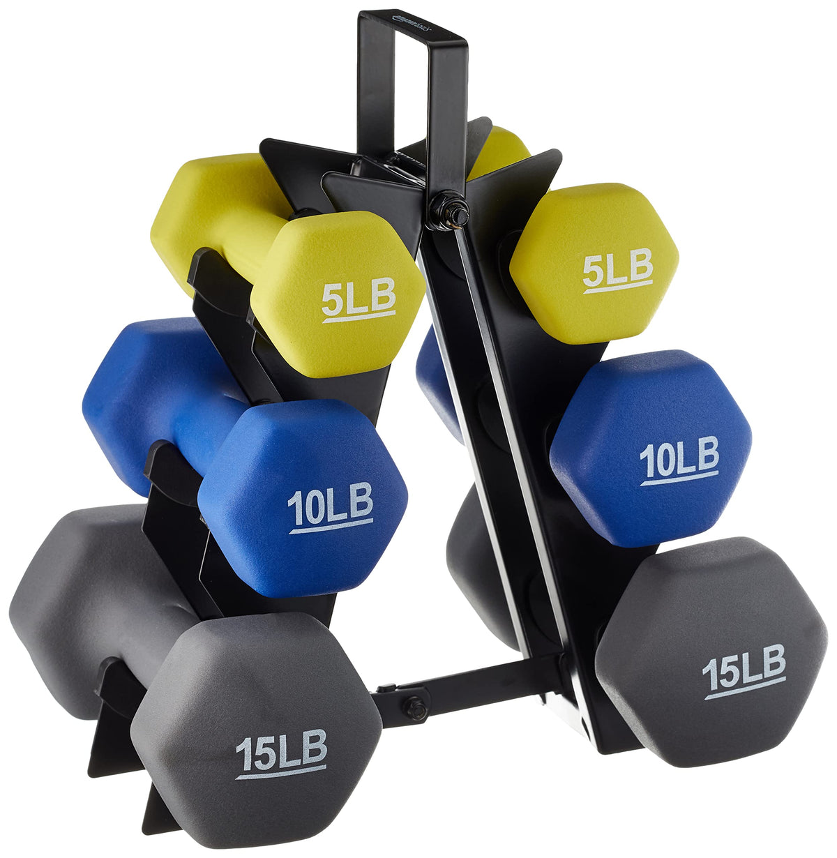 Neoprene Dumbbells for Strength & Toning Workouts
