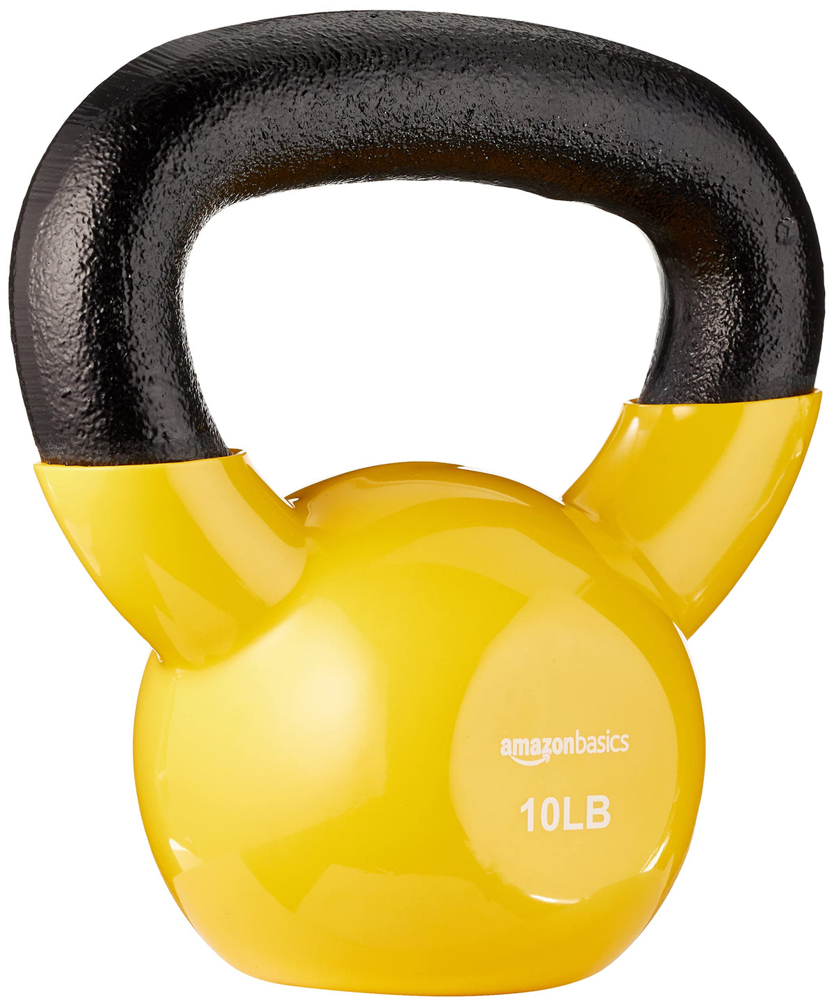 Vinyl Kettlebell with Comfortable Wide-Grip Handle