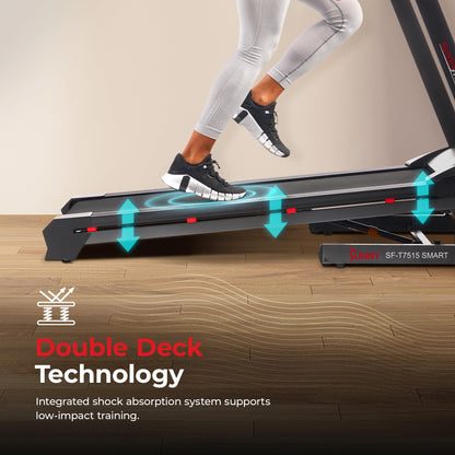 Smart Wi-Fi Treadmill with Automatic Incline