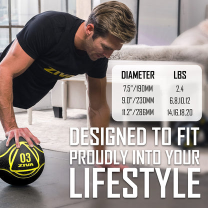 Textured Medicine Ball for Core & Balance Training