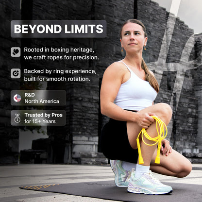Speed Jump Rope for Double-Unders & Cardio Training