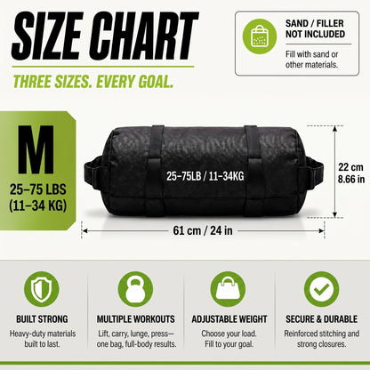 Adjustable Training Sandbag for Core & Strength Workouts