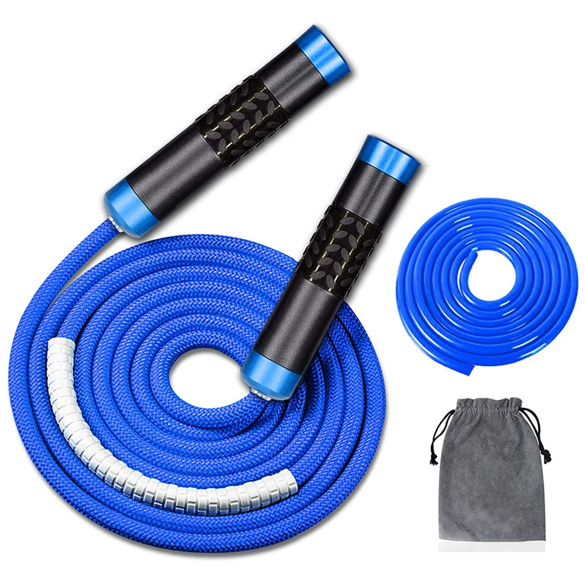 1LB Weighted Jump Rope with Tangle-Free Rotation
