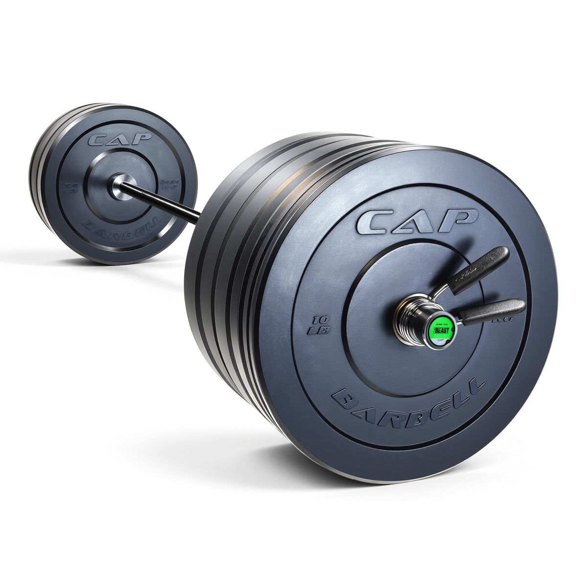 370LB Elite Olympic Weight Set with 7FT Barbell