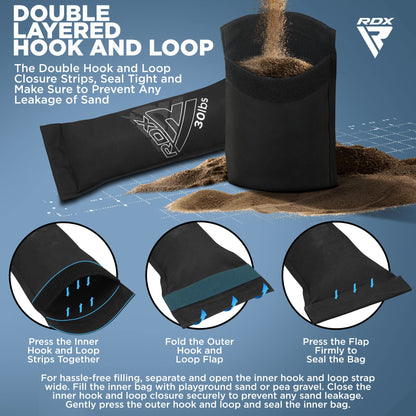 Adjustable Sandbag for Heavy-Duty Strength Training