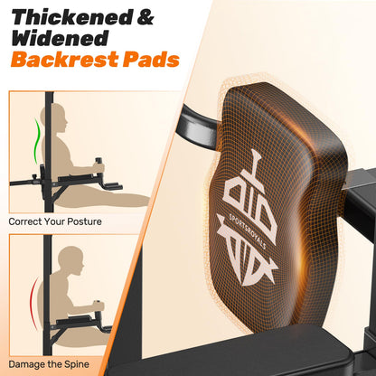 Free-Standing Pull-Up Tower for Full-Body Training