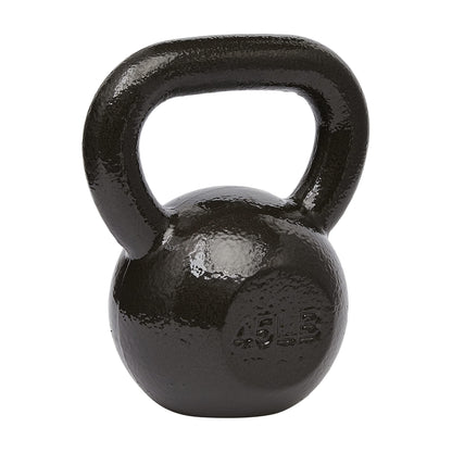 Cast Iron Kettlebell with Textured Wide Handle