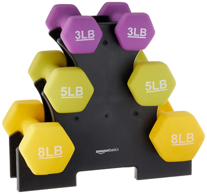 Neoprene Dumbbells for Strength & Toning Workouts