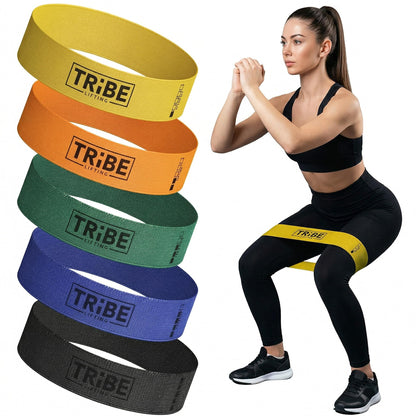 Fabric Resistance Band Set for Legs & Glutes