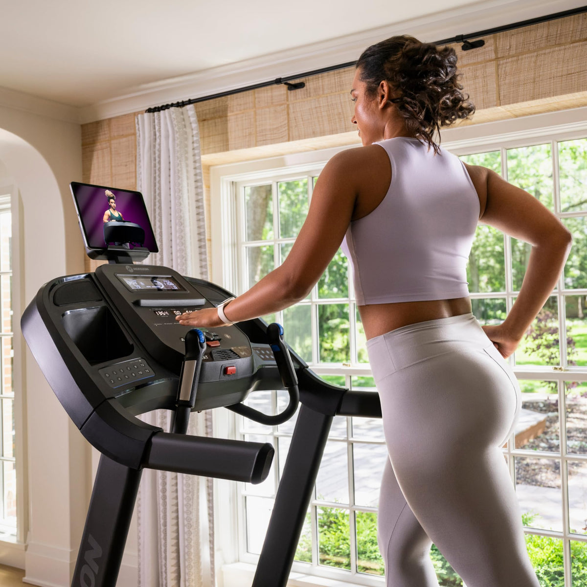 Folding Treadmill with Incline & Bluetooth Audio