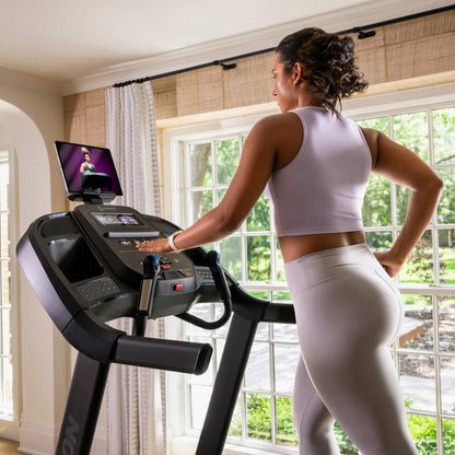 Folding Treadmill with Incline & Bluetooth Audio