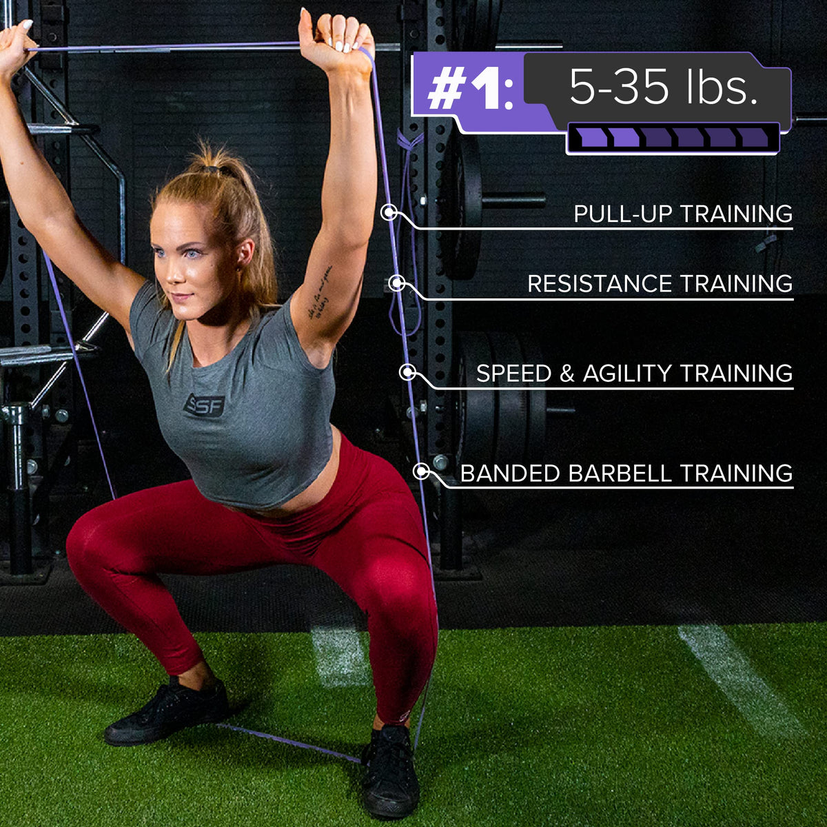 Heavy-Duty Pull-Up Band for Assisted Strength Training