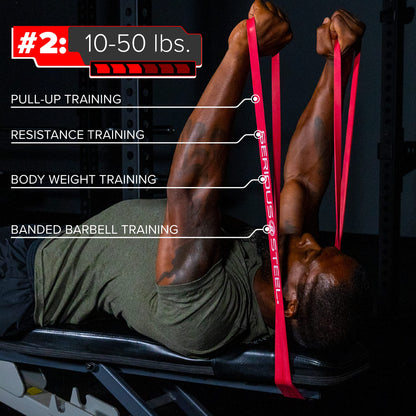 Heavy-Duty Pull-Up Band for Assisted Strength Training