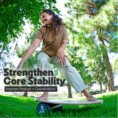 Balance Board Training Kit with Cushion & Roller